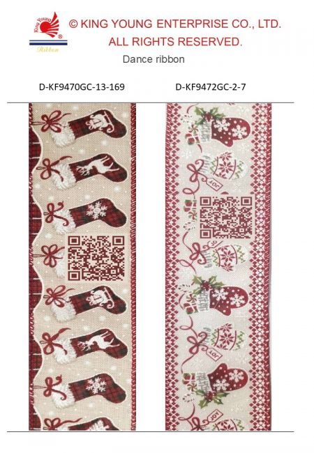 AI Dace Ribbon-Christmas socks and handcraft